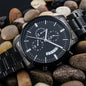 Montre Noir Gravure Papa Chasseur