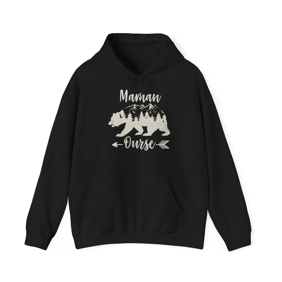 Maman Ourse Sweat Capuche