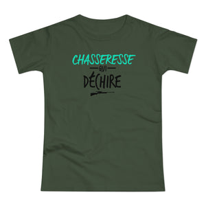 Chasseresse Qui Déchire T-Shirt Femme