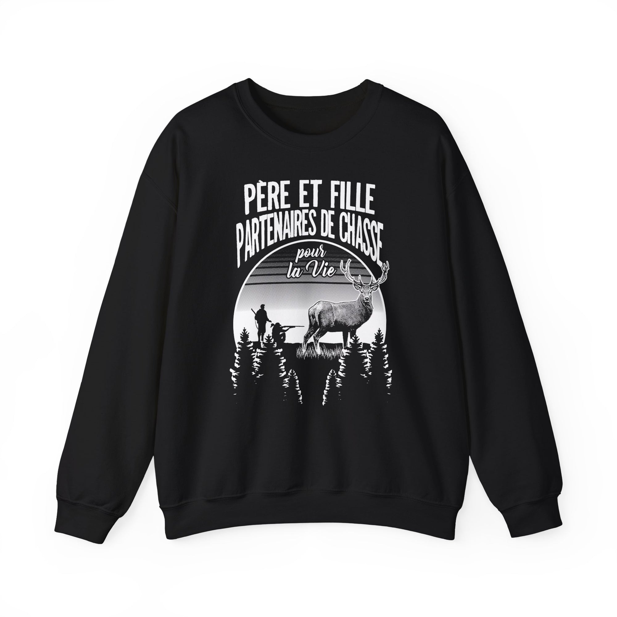 Père Fille Partenaires De Chasse Sweatshirt