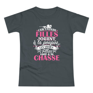 Vraies Filles Chasse T-Shirt Femme