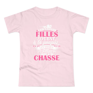 Vraies Filles Chasse T-Shirt Femme