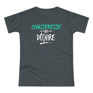 Chasseresse Qui Déchire T-Shirt Femme