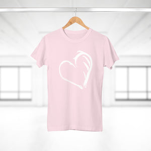 Love Chasse Pêche T-Shirt Femme