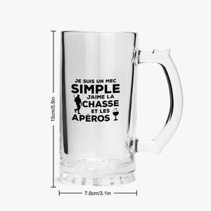 Mec Simple Apéro Chasse 16oz Chope