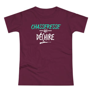 Chasseresse Qui Déchire T-Shirt Femme