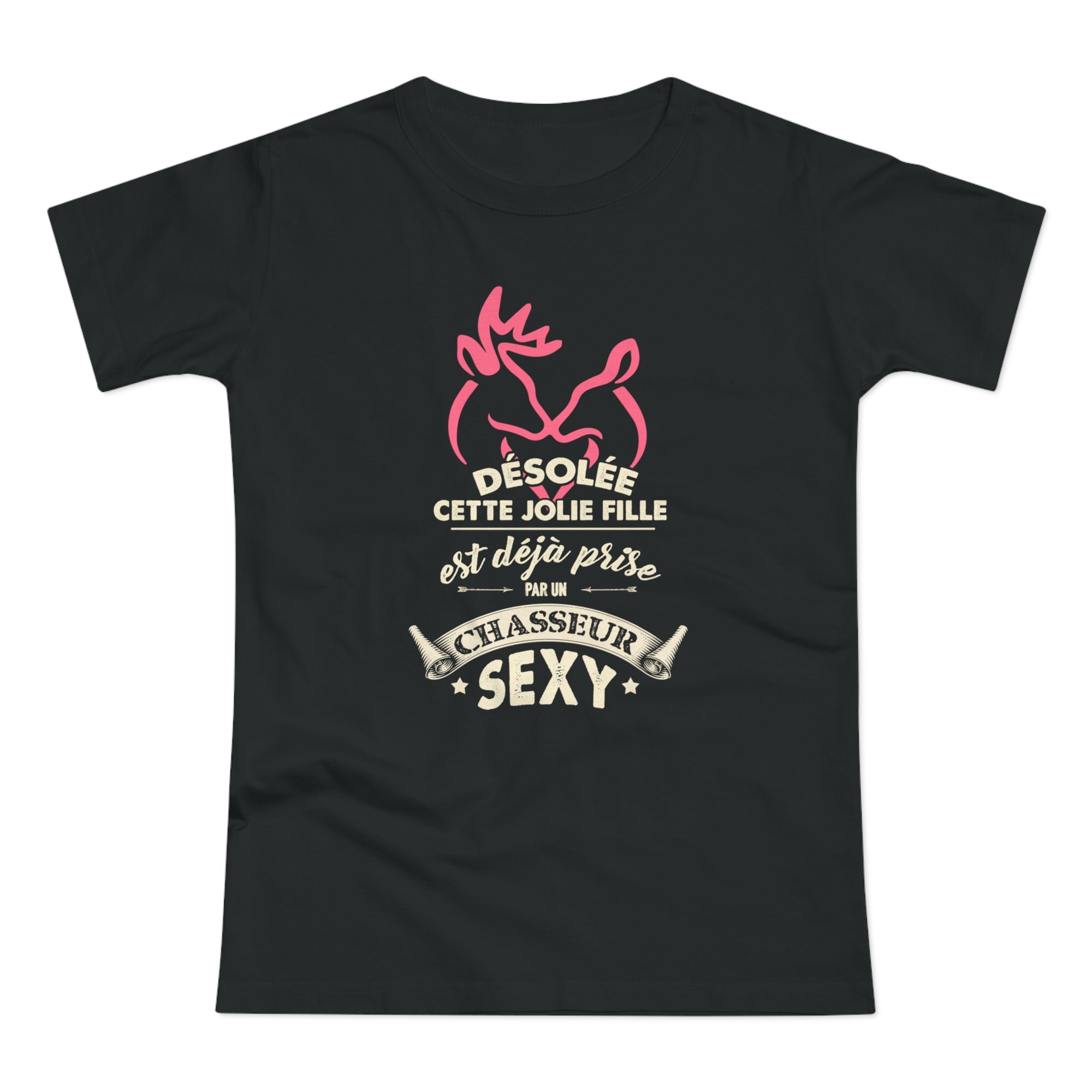 Prise Par Chasseur Sexy T-Shirt Femme