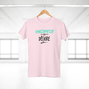 Chasseresse Qui Déchire T-Shirt Femme