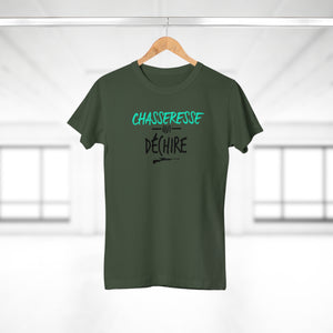 Chasseresse Qui Déchire T-Shirt Femme