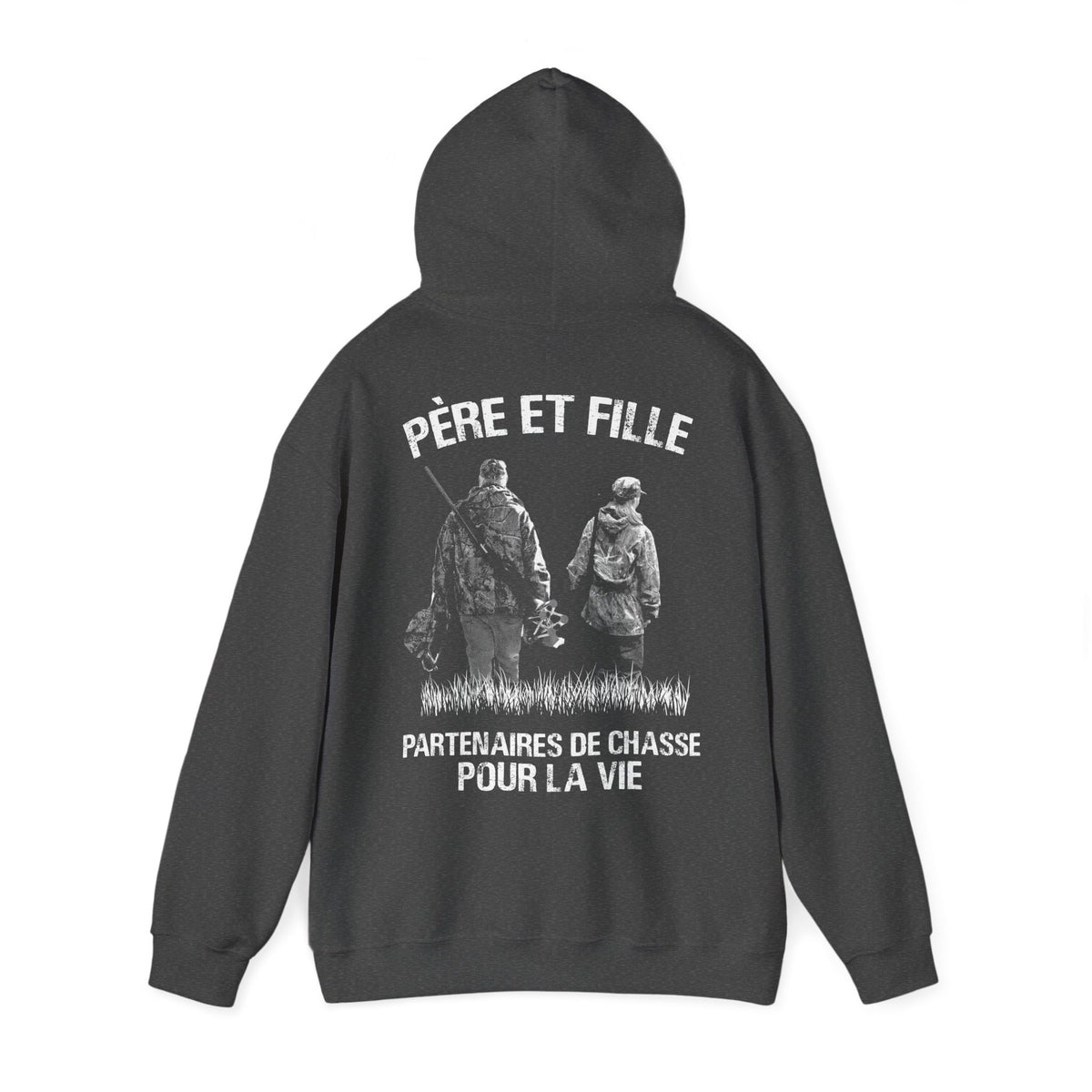 Père Fille Partenaires De Chasse Sweat Capuche