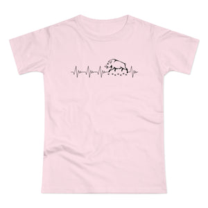 Heartbeat Sanglier T-Shirt Femme