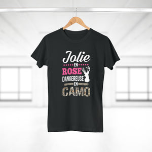 Jolie En Rose T-Shirt Femme