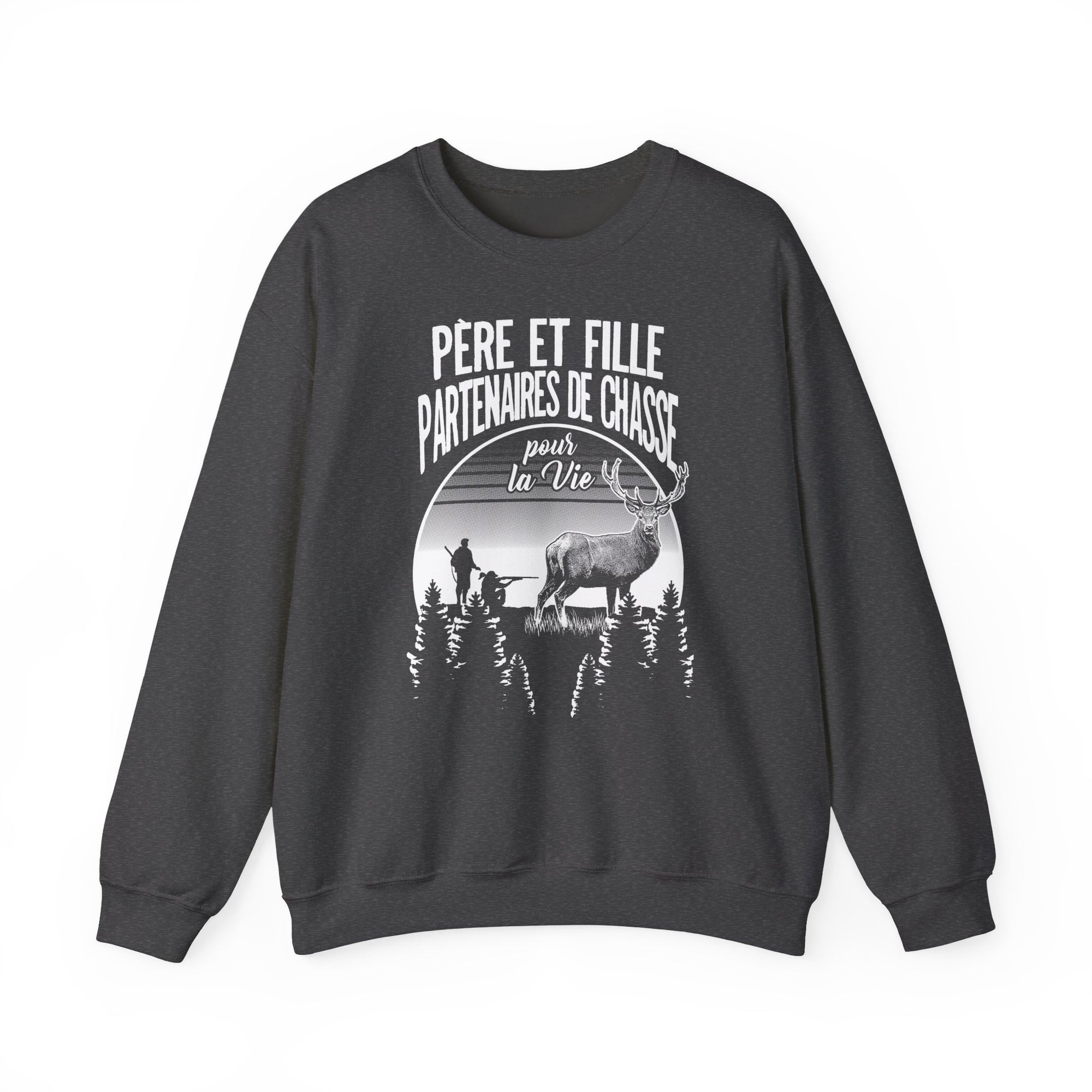 Père Fille Partenaires De Chasse Sweatshirt