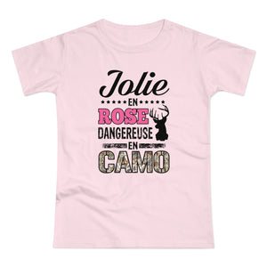 Jolie En Rose T-Shirt Femme