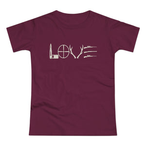 Love Hunting T-Shirt Femme