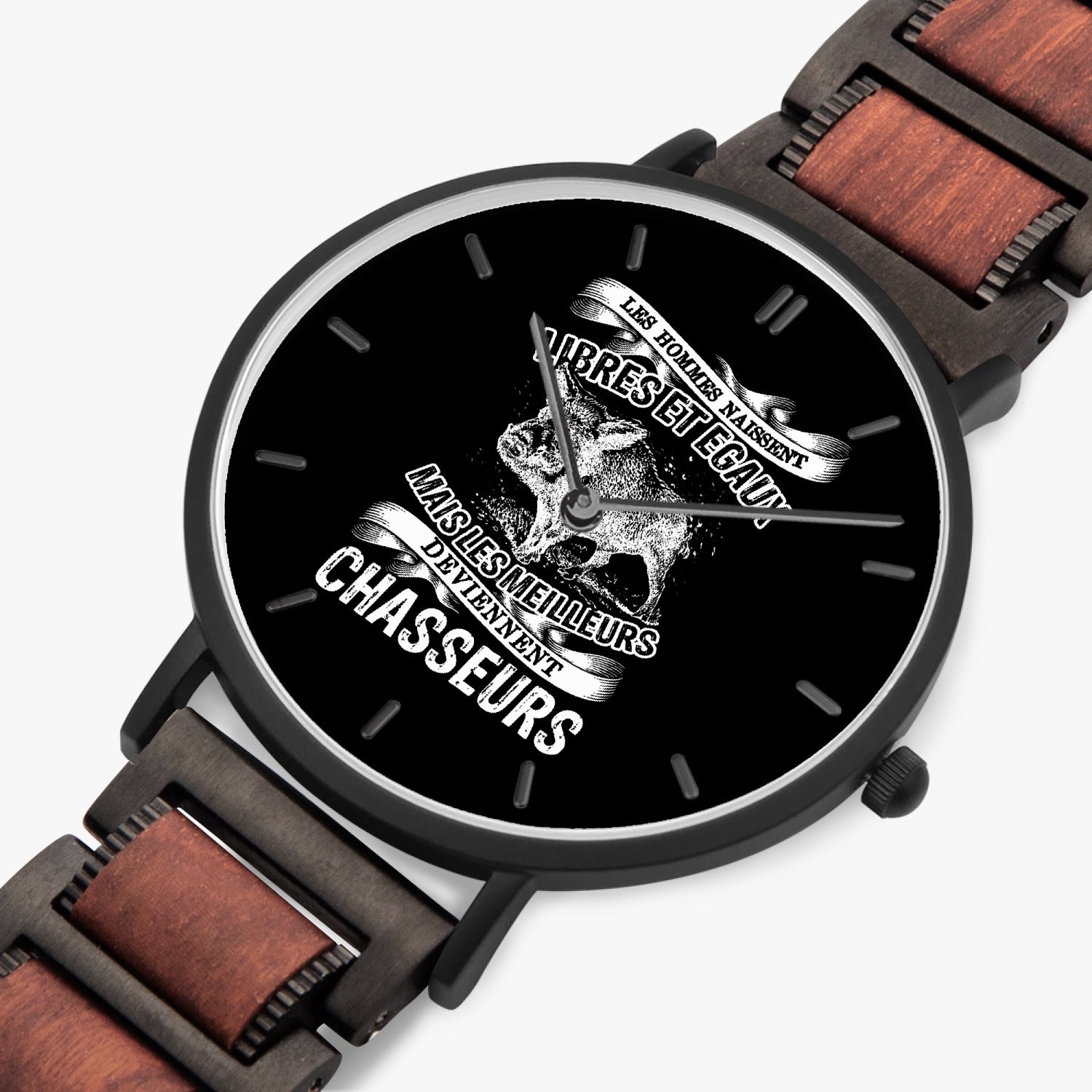 Les Meilleurs Deviennent Chasseurs ChronoBois Montre en Bois