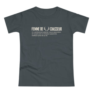 Femme De Chasseur T-Shirt Femme