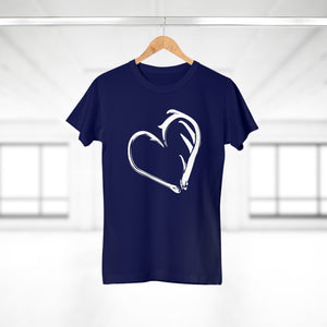 Love Chasse Pêche T-Shirt Femme