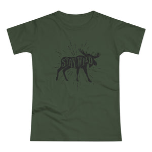 Stay Wild Orignal T-Shirt Femme