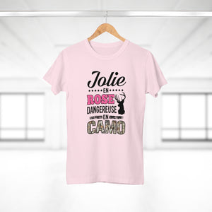 Jolie En Rose T-Shirt Femme