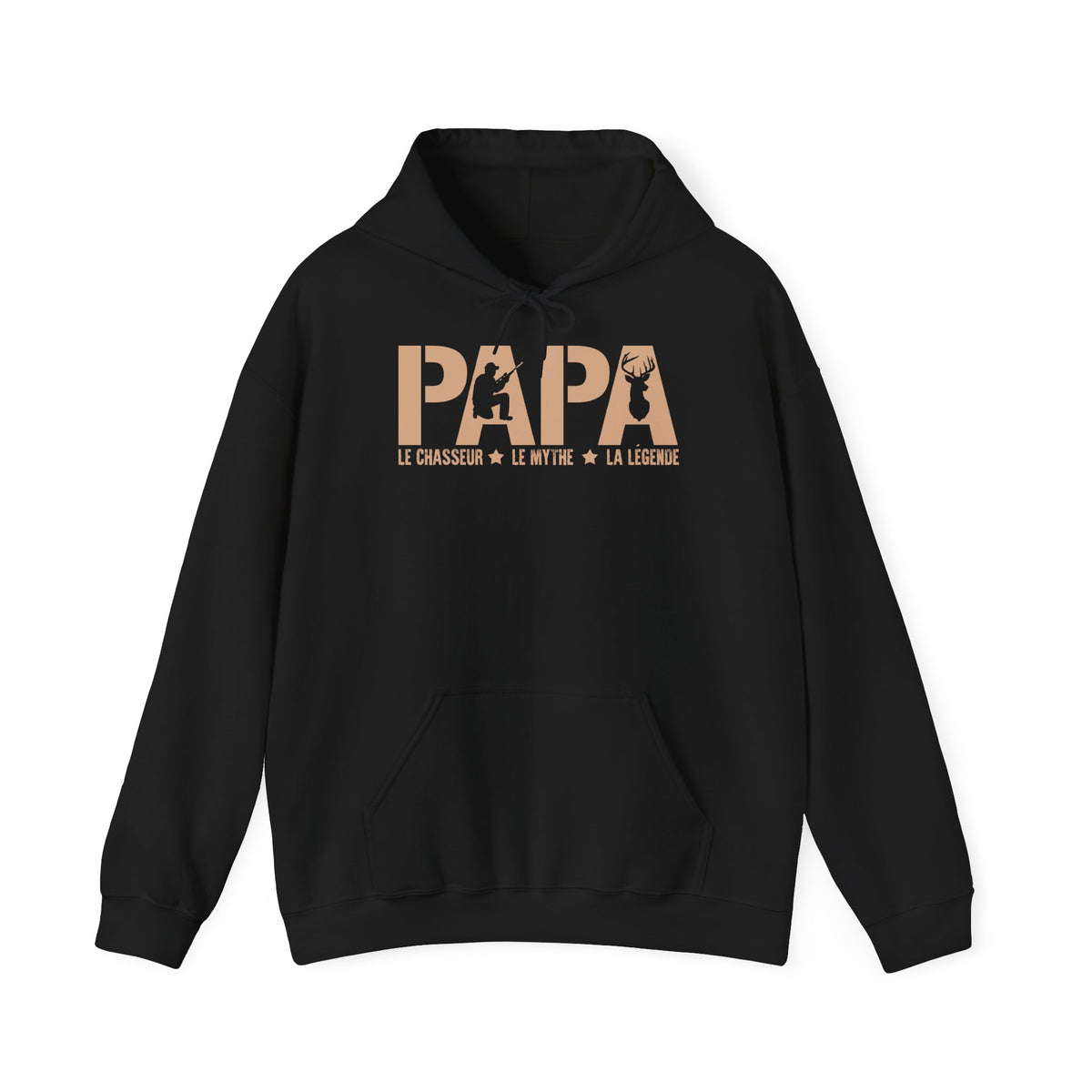 Papa Légende Chasseur Sweat Capuche