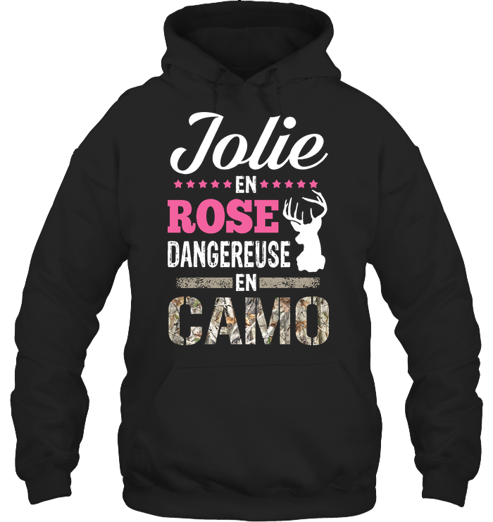 Jolie En Rose Dangereuse En Camo