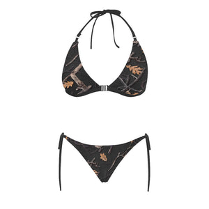 Maillot De Bain Bikini Avec Boucle Camo Nuit