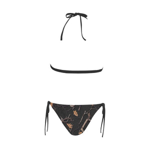 Maillot De Bain Bikini Avec Boucle Camo Nuit