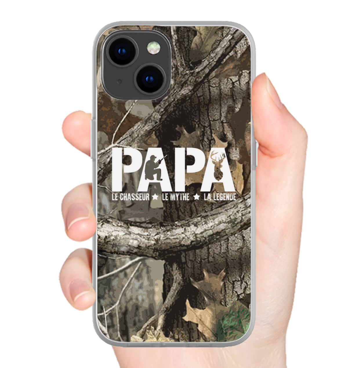 Papa Chasseur Légende Flexi Case (Iphone - Samsung)
