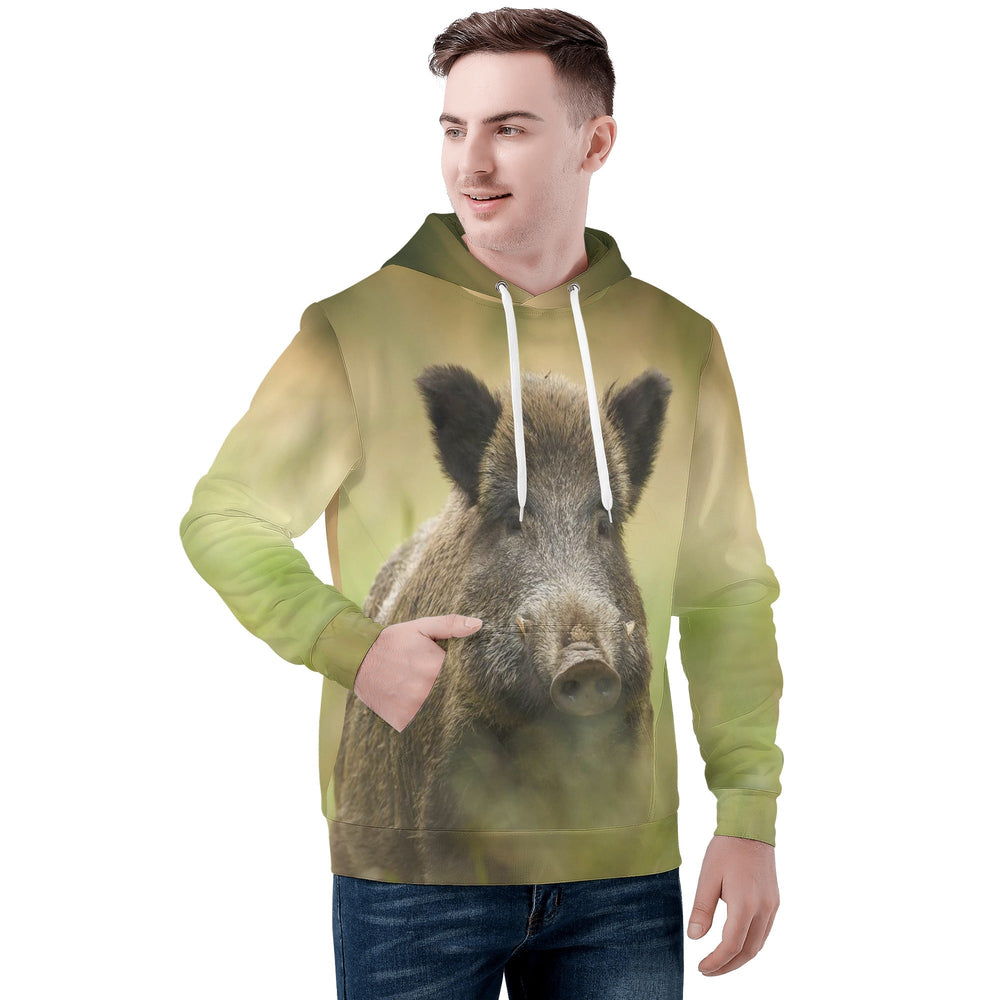 SANGLIER SWEAT A CAPUCHE 3D