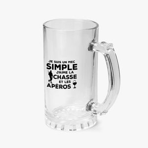 Mec Simple Apéro Chasse 16oz Chope