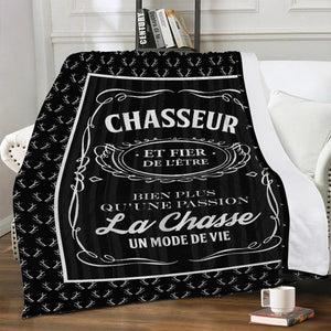 Chasseur Fier Mode De Vie Couverture Plaid Premium