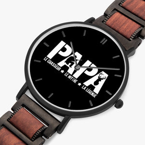 Papa Chasseur ChronoBois Montre en Bois