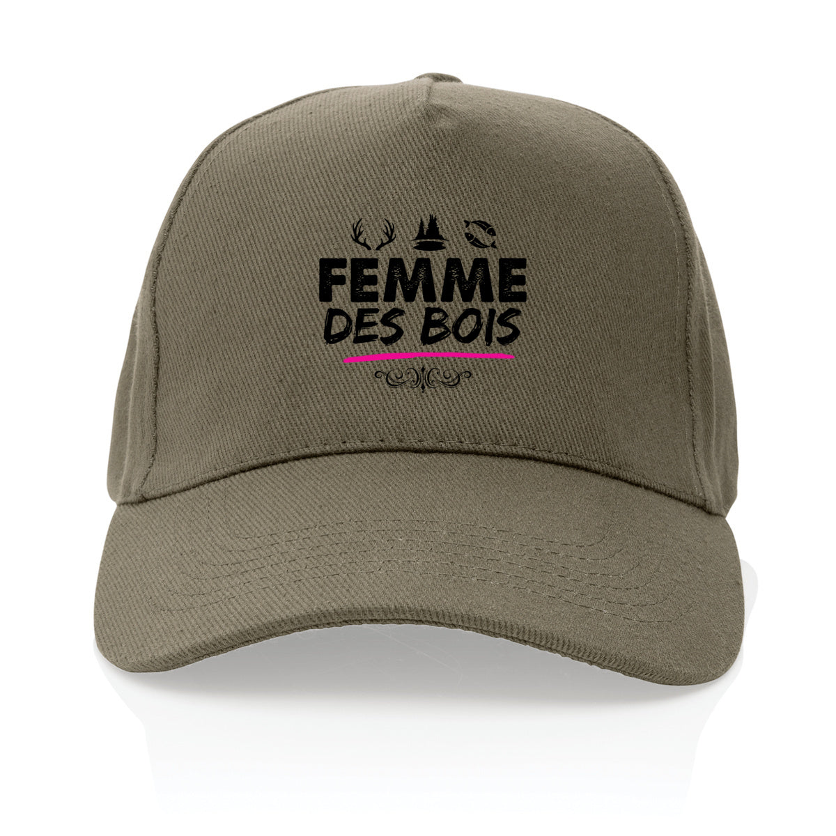 Femme Des Bois Casquette 100% recyclée Premium 