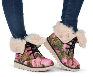 Love Buck Doe Pink Camo Bottes