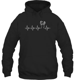 Heartbeat Cerf Sweat Capuche