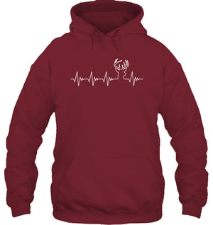 Heartbeat Cerf Sweat Capuche