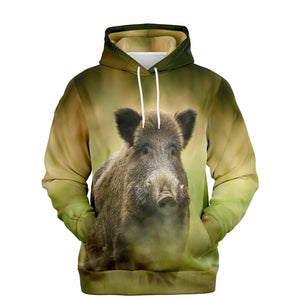 Sanglier Sweat À Capuche 3D