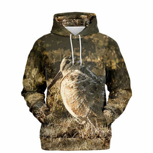 Bécasse Camo Sweat À Capuche 3D