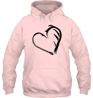 Love Chasse Pêche Sweat Capuche