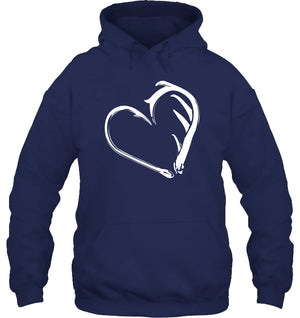 Love Chasse Pêche Sweat Capuche