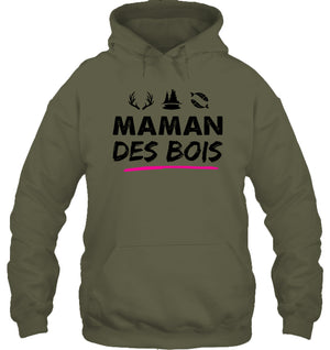 Maman Des Bois Sweat Capuche