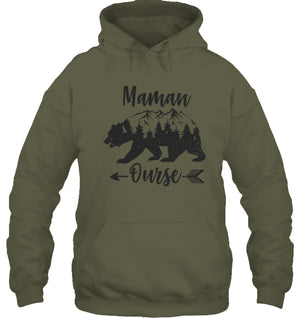 Maman Ourse Sweat Capuche