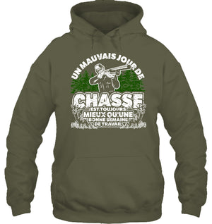 Un Mauvais Jour Chasse Sweat Capuche