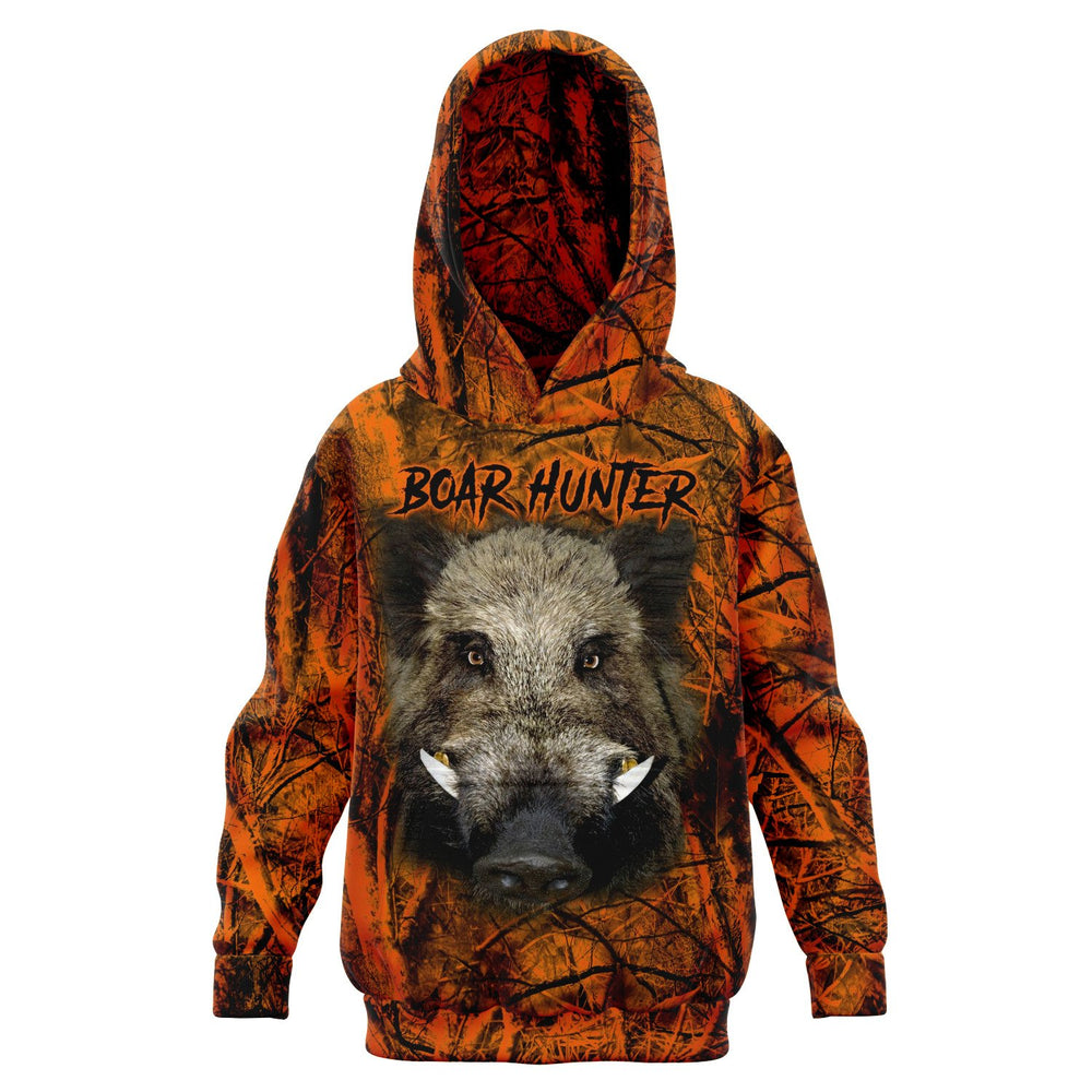 Boar Hunter Sweat À Capuche Enfant (1 à 12 ans)