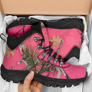 Bottes Mi-Haute Camo Rose