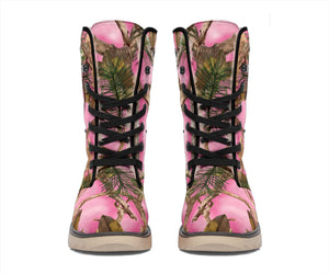 Buck Doe Camo Rose Bottes Polaires Femme