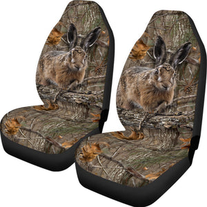 Lièvre Camo Housses de Siege D'auto (x2)