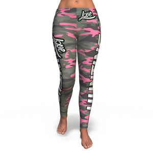 Love Hunting Camo Rose Leggings