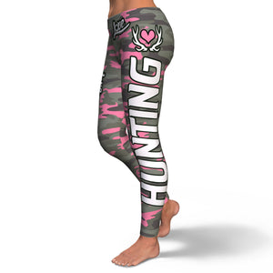 Love Hunting Camo Rose Leggings